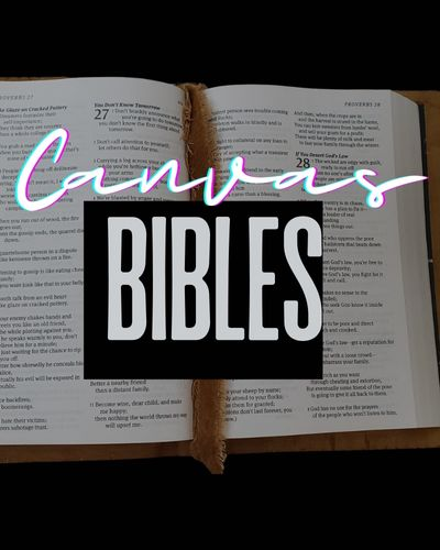 Canvas Bibles